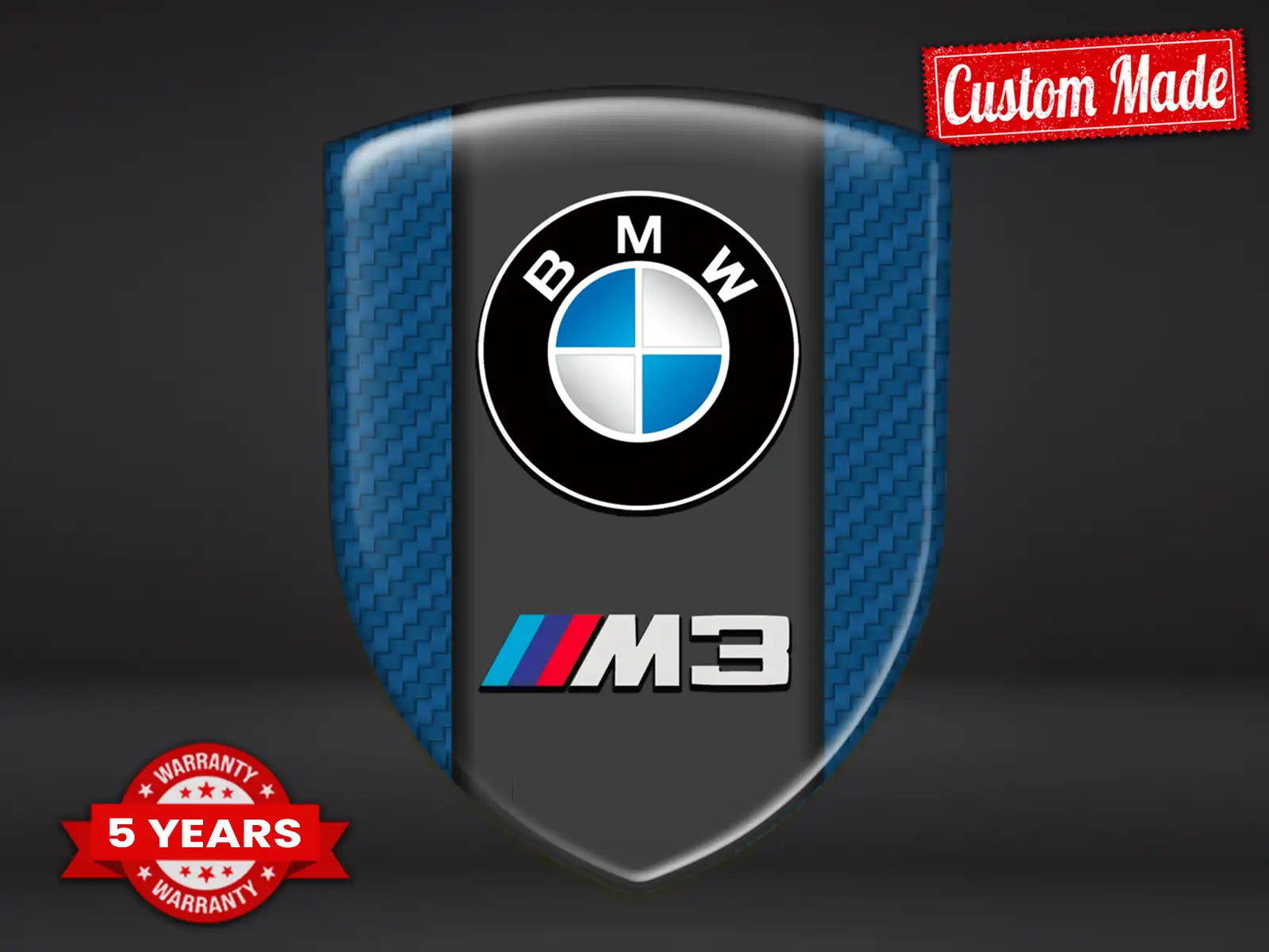 BMW Heckscheibensticker Stilvoll Stabil Exklusiv Auto